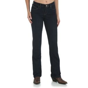 Wrangler Blue Boot Cut Jeans Classic Style